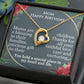 Mom Happy Birthday- Forever Love Necklace