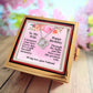 To My Wife Happy Birthday-Love Knot with Rotating Rose Gift Box