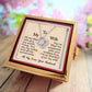 To My Wife- Love Knot with Rotating Rose Gift Box